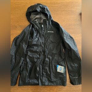 New with tags youth Columbia rain jacket
